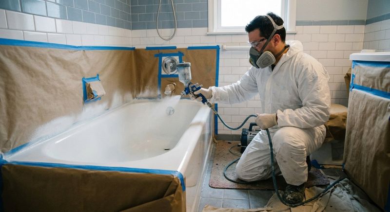 Porcelain Tub Resurfacing in Denver, CO